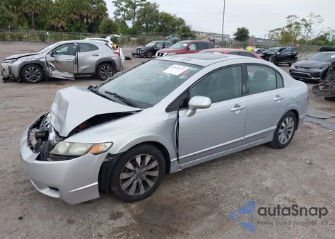 2011 Honda Civic Ex-L from USA, damaged, VIN 2HGFA1F99BH521981